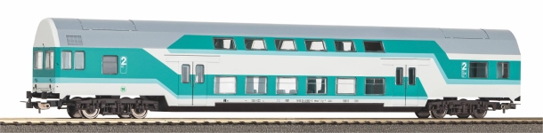 PIKO 53109 - H0 - Doppelstocksteuerwagen, DBmq 776, DR, Ep. IV